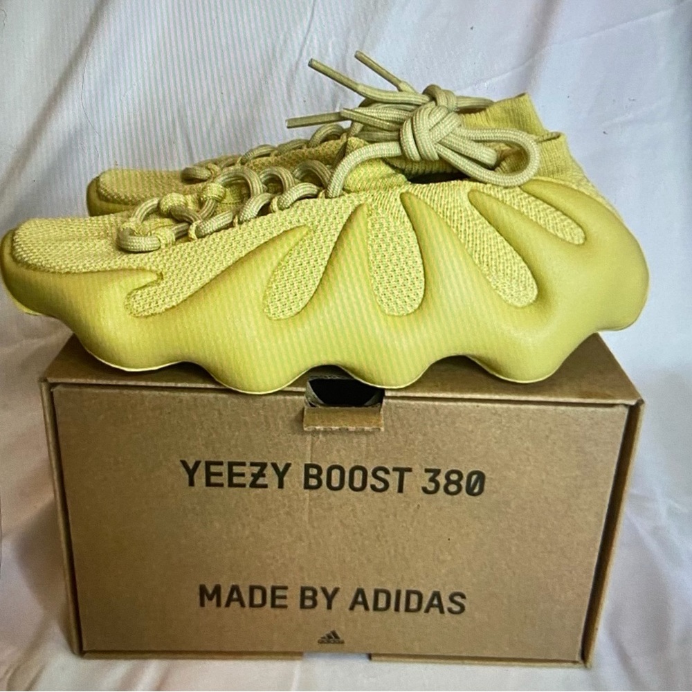 Yellow Yeezy 380 Shoes